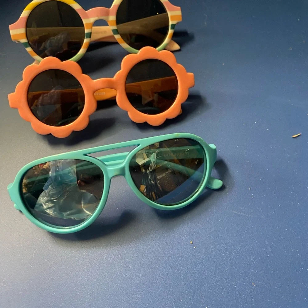 Kids Colorful Sunglasses Trio